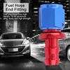 AN6 Straight Push On Twist Lock Oil Gas Fuel Line Hose End Male Fitting
