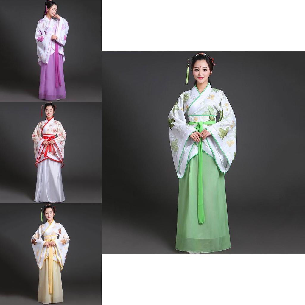 Elegant Ancient Chinese Traditional Costume For Women With Exquisite Workmanship