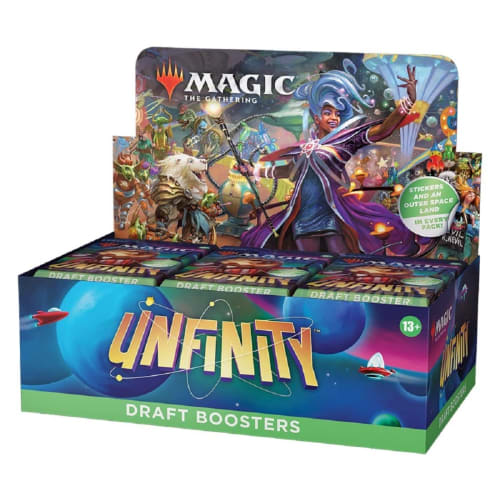 Magic: The Gathering Unfinity Draft Booster (English Version) 36-Pack Set (D03790000) MTG Trading Cards Wizards of the Coast (D03790000)