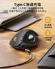 ProtoArc Trackball Mouse, Quiet, BluetoothUSB Connection, Simultaneous Connection of 3 Devices, Wireless Trackball, USB-C Rechargeable, 5-Level DPI