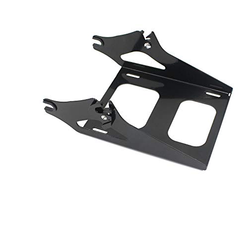 Black Detachable Two-Up Tour-Pak Mounting Rack for Honda Touring (2014-2022)