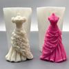 Silicone Molds Wedding Dress Candle Molds Epoxy Resin Molds Castings Molds Plasters Molds for Home Decoration
