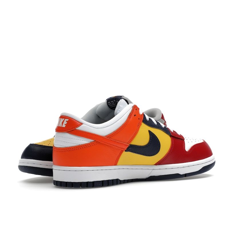 Nike Dunk Low Japan QS What The 2024 Unisex Αθλητικά Παπούτσια Πολύχρωμο Μπλε Μεσονύχτιου Varsity-Καλαμποκί IB2051-400