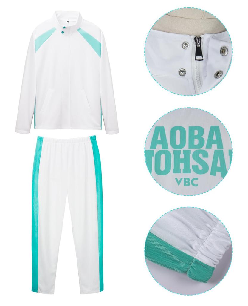 Inarizaki High Aoba Johsai High School Miya Yuu Miyaji Oikawa Toru Kita Shinsuke Kadono Rintaro Uniform Haikyuu Adult School Event Toru Size [NOKIJP]