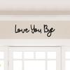 Farmhouse Wall Decors for Living Room,Hallway Entryway,Door Decors Love You Bye Wood Door Signs Modern Home Decors