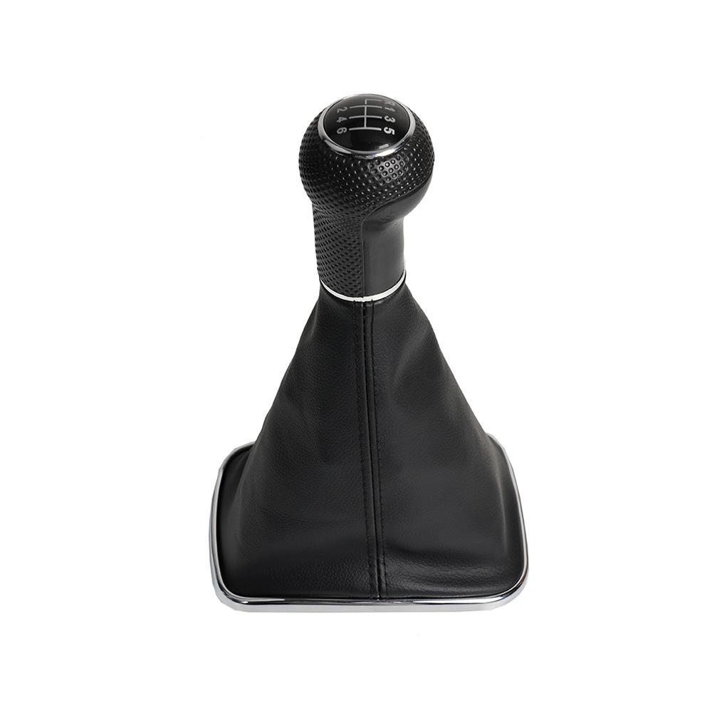 New Car 5/6 Speed 12mm Gear Shift Knob Lever Shifter Gaiter Boot for Volkswagen VW Golf Bora Jetta GTi MK4 Interior Accessories