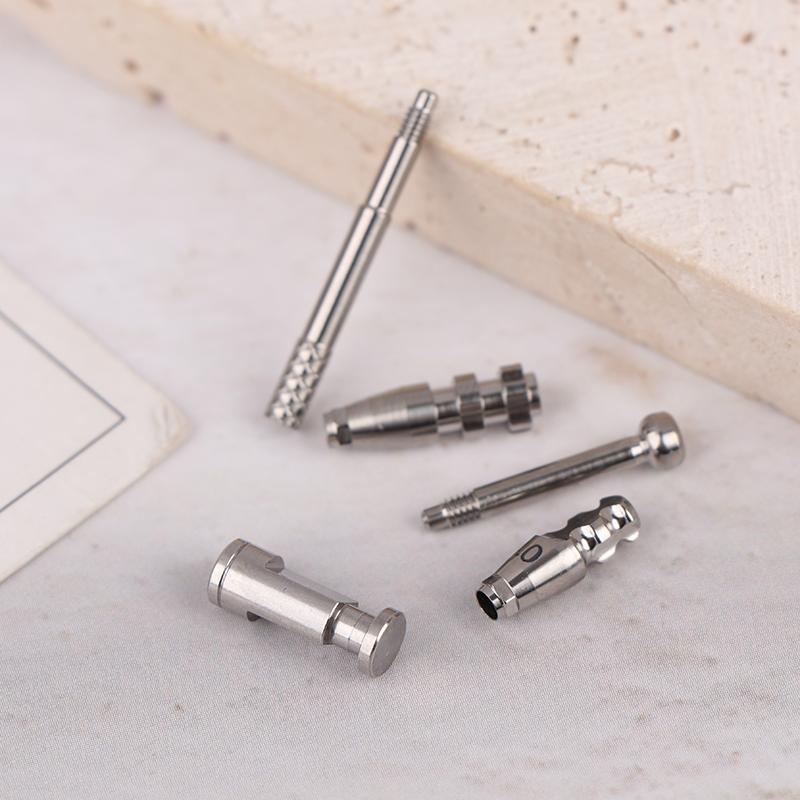 Dental Titanium Alloy Oral Surgery Components Accessories Analog Plaster Fixture Open Tray Closed Rod Transfer Coping Abutments