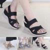 Casual Sandals Women'S Summer Fashion Leisure Wedges Open Toed Cutout Sandal On The Beach To Wear Flip Flops Chalas Mujer