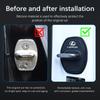 Silicone Car Sline Emblem Door Lock Cover Protection Stickers For Lexus RX ES GX LS LX IS CT GS RC NX UX ES300 RX350 NX250 ES200 AEZ1