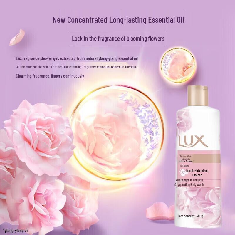 Lux Delicate Skin Fragrance Shower Milk