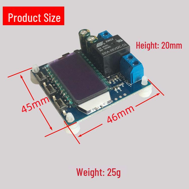 CD60L Battery Charger Module with Auto Shut-off and Undervoltage Protection