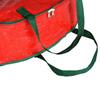 Oxford Cloth Garlands Storage Bag Red Holiday Wreath Storage Container Wreath Storage Bag  for Home
