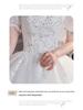 2025 Simple Princess-Style Floor-Length Maternity Wedding Dress for Petite Brides