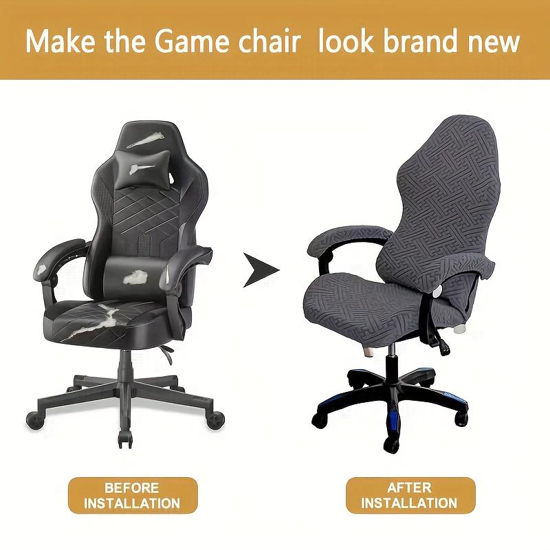 4pcs/1set Spandex Gaming Chair Covers Stretch Office Chair Cover For Computer Chair Covers Customize Chair Cover For Armchair Se