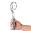 Durable Dough Whisk Stainless Steel Danish Dough Whisk Ergonomic Bread Pastry Mixer Dishwasher Safe Sourdough Pizza Whisk