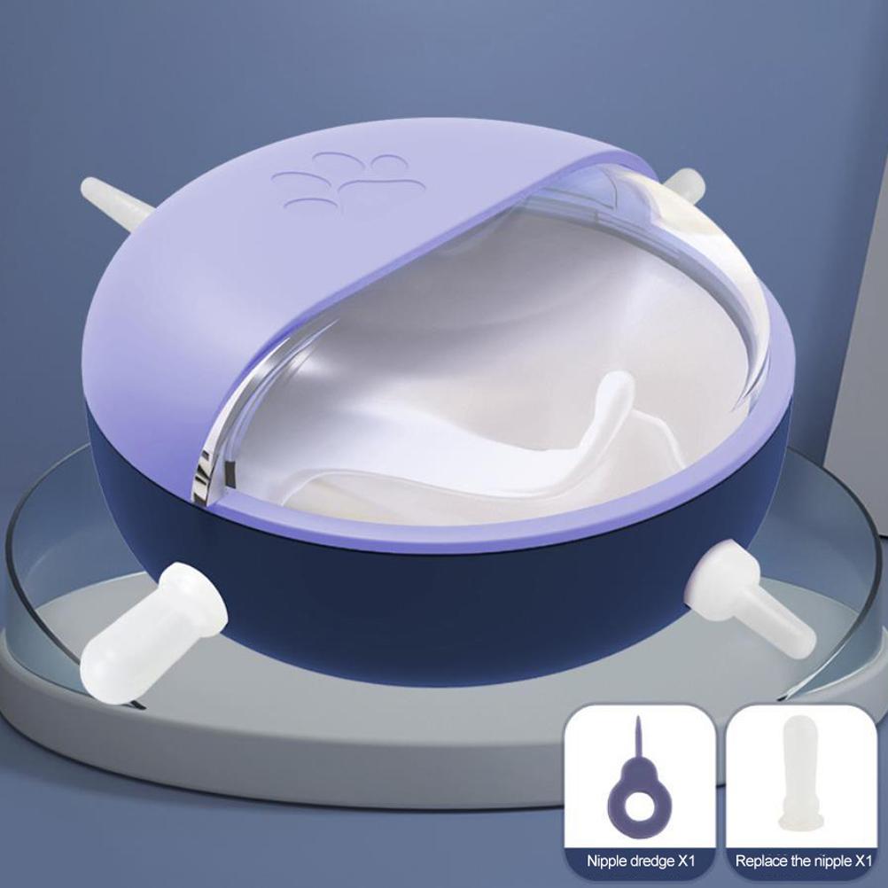 Puppy Kitten Silicone Feeder Soft Puppy Milk Feeder for Feeding Small Pets