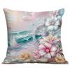 New Beautiful, Romantic and Colorful Beach Pillowcase Marine Life Peripheral Cushion Pillowcase