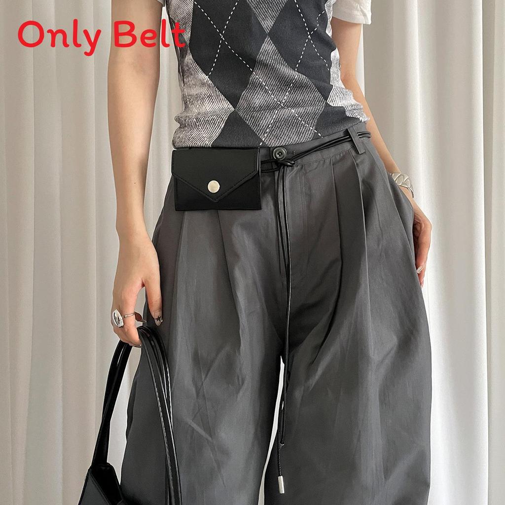 

Red Pu Waist Belt For Women Fashionable Designer Accessory With Auto Closure For Summer 2025 чорний