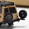 Toyota Land Cruiser LC78 1:64 Land cruiser J70 personnel carrier diecast alloy car model, collection ornament, adult decoration.