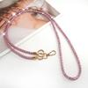 Hot Sale Fashionable 3-in-1 Rhinestone Crossbody Lanyard: Wear as Bracelet or Necklace with Long & Short Multifunctional Chain