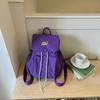 Dual-shoulder Bag, Fashionable Letter-shaped Backpack, Casual Large-capacity Hiking Bag