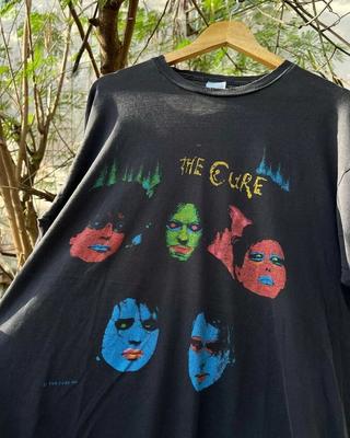The Cure “In Between Days” 1986 T-shirt Retro Style Black Unisex Men Women