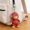 Keychain Punch Monkey His Tiny Plush Buddy Keychain Backpack Purse Car Bag Key Chain Pendant Accessories