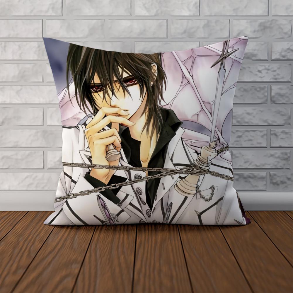 VVampire Knight Pillow Case For Car Sofa Decorative Home Doublesided Print Plush Square Throw Pillow Cushion Cover