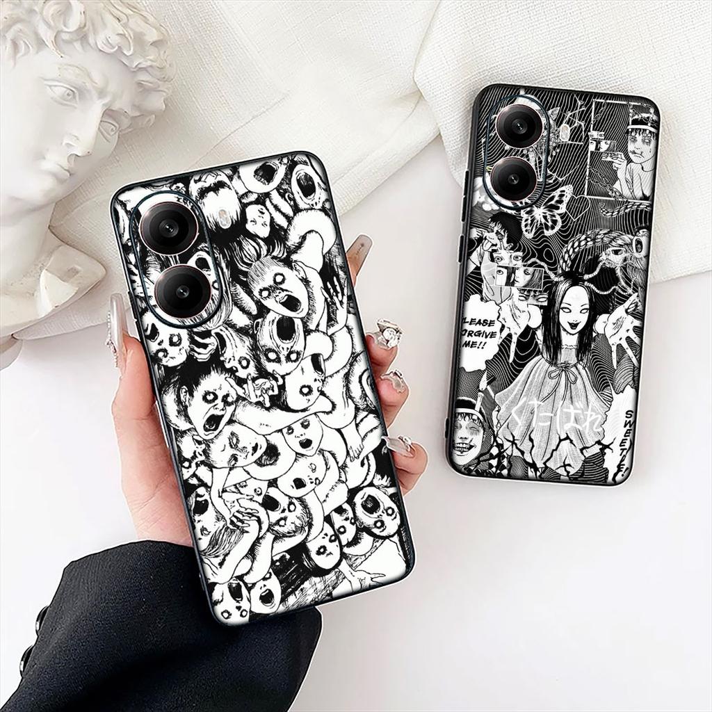 Tomie Junji Anime Ito Collection Phone Case for Xiaomi Poco C85 C65 C75 X7 X6 M6 M8 F7 F8 Ultra F6 Pro Cover Casing