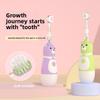 Children's Electric Toothbrush: Fully Automatic Battery Children's Soft Bristle Cleaning Electric Toothbrush