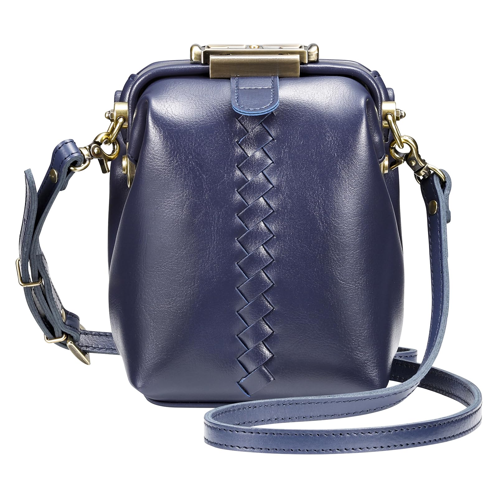 [YOUTA] Легкая сумка через плечо, Сделано в Японии, Искусственная кожа, Темно-синий