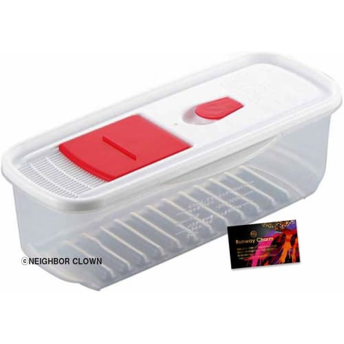 

NEIGHBOR CLOWN Микроволновка для пасты [Варите пасту в микроволновке] Микроволновая пароварка, Экономящая время пароварка, Вместимость 1,8 л, Сделано в Японии, Включает наклейку RC