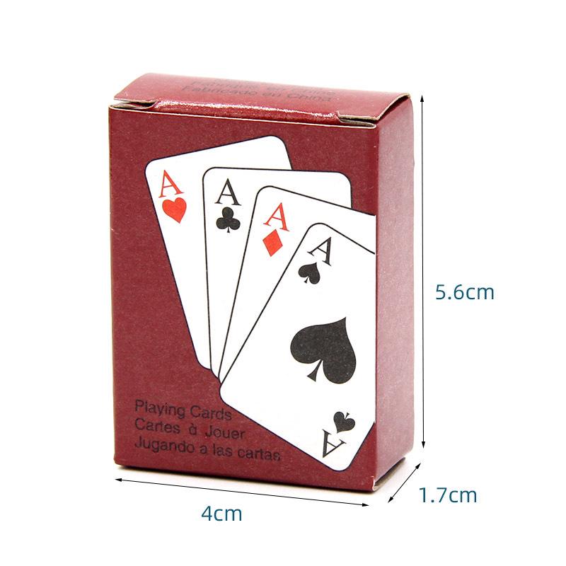 Mini Poker Cards: Fun Cute Travel Set for Kids' Number Recognition and Math Skills