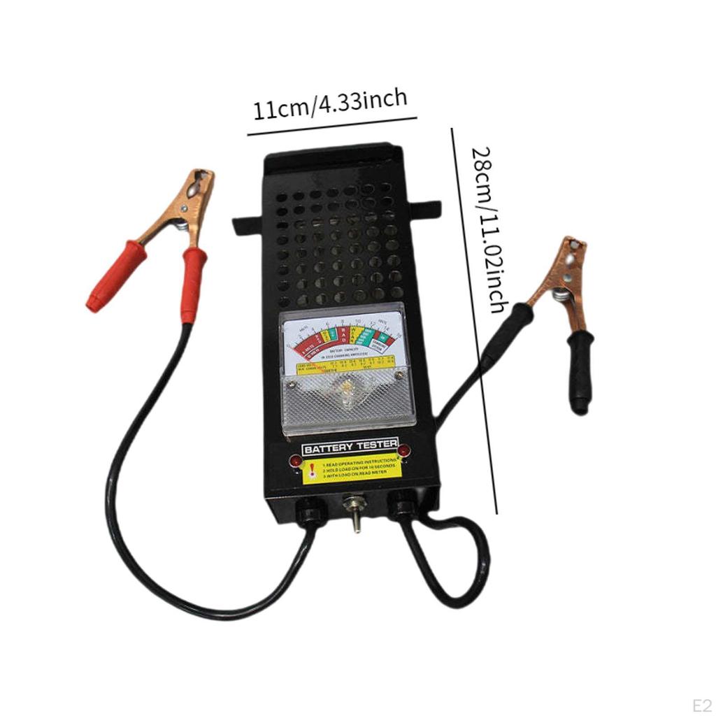 Automotive Battery Load Tester 6V 8V 12V with Voltmeter for Rvs Golf Carts