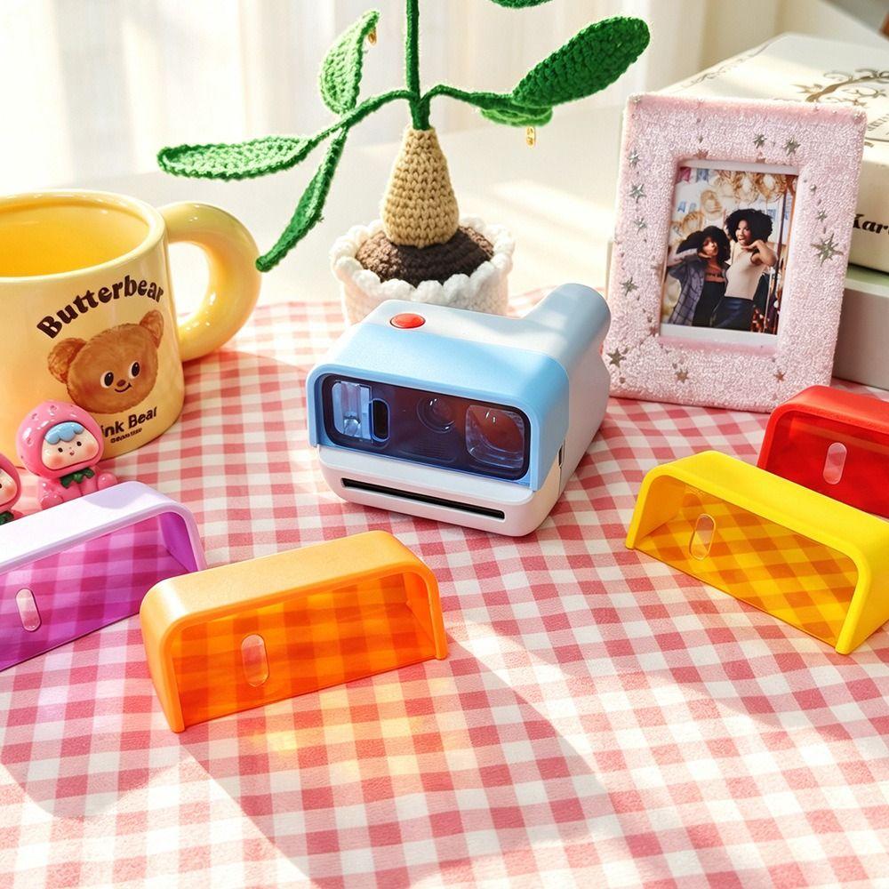 Anti-Scratch Lens Filter Cover Camera Lens Protector for Polaroid Go 3 Daily Photography