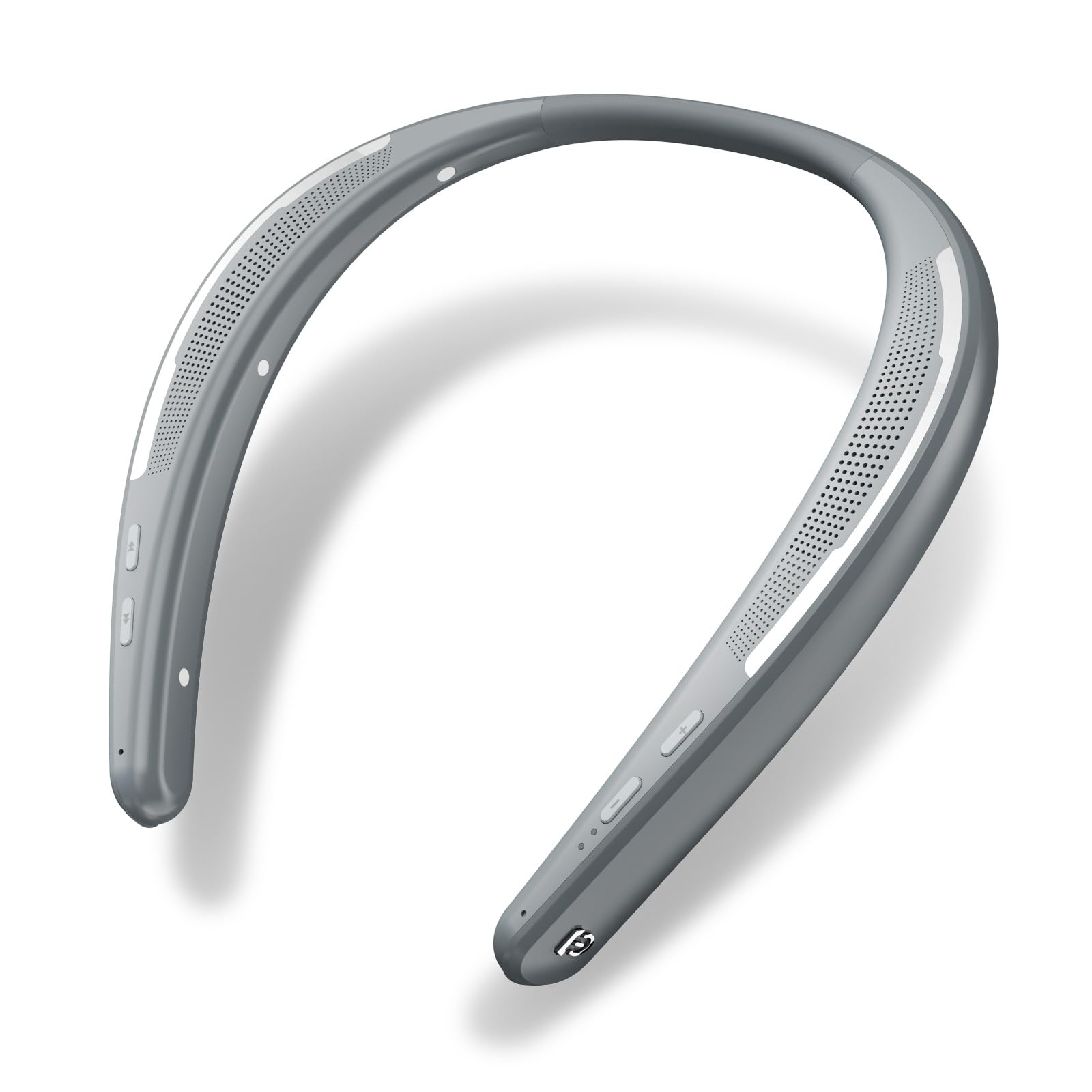 

Earaku Neck Speaker Omnidirectional Japanese Voice Bluetooth Wireless Wearable Neck Lightweight for Water Resistant [2025 Evolution, Guide] 5.3 сірий колір