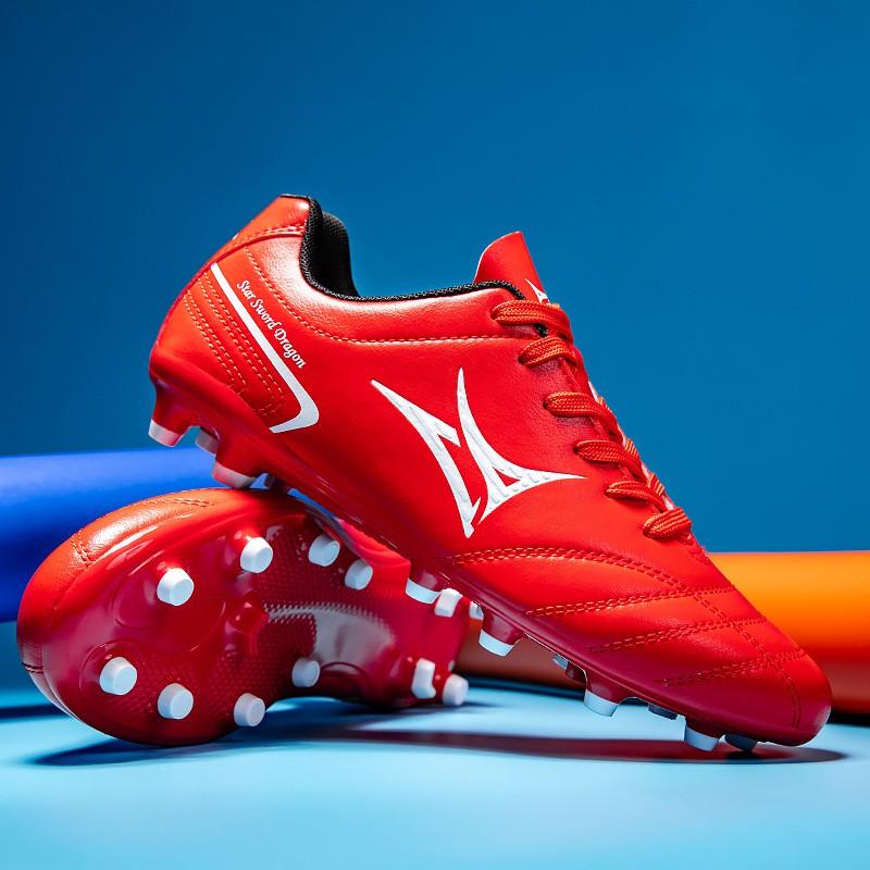 Mens Womens Youth Football Cleats With AG Studs Artificial Turf Training Match Play