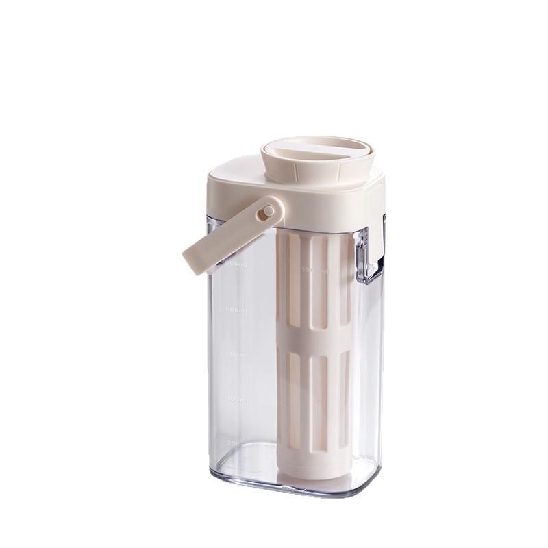 Cold Brew Pot, Large Capacity, for Summer Tea Brewing with Cold Water. Cold Brew Cup. Portable Plastic Cold Brew Pot.