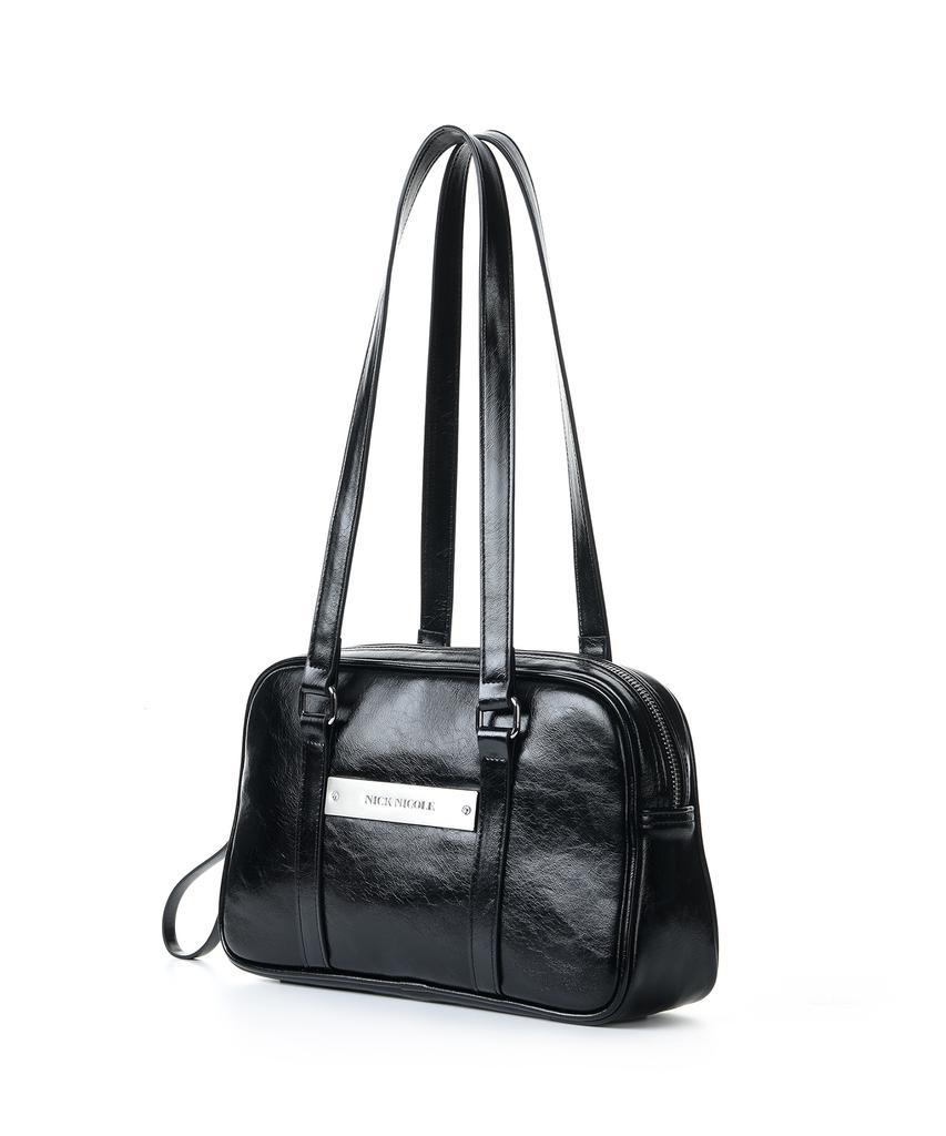 Nick&Nicole Crystal Leather Mini Boston Bag_5 Color