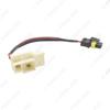 2Pcs Car LED HID Bulb Wire Headlight Plug Adapter For DENSO Black Ballast Socket To 9005 Car Light Cord Connector Wire Harness C