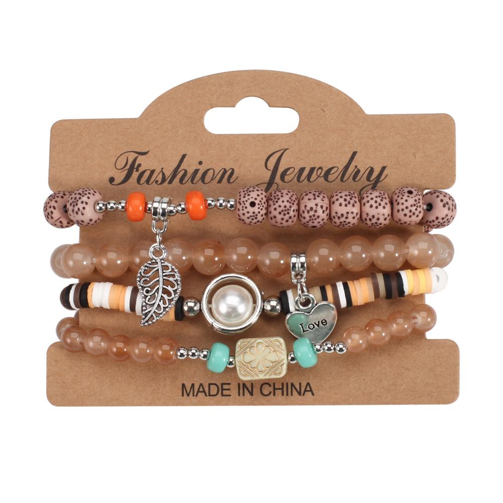 JYL TS Bracelet Bohemian  Multi-layer Design Exudes Elegance
