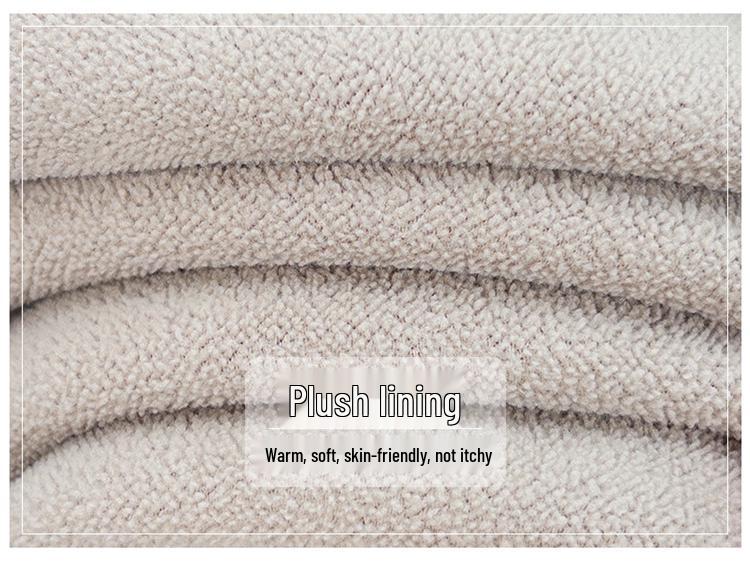 Men's Winter Thickened Mink Wool & Velvet Knit Sweater - Warm, Casual Fashion Pullover for Middle-Aged Men