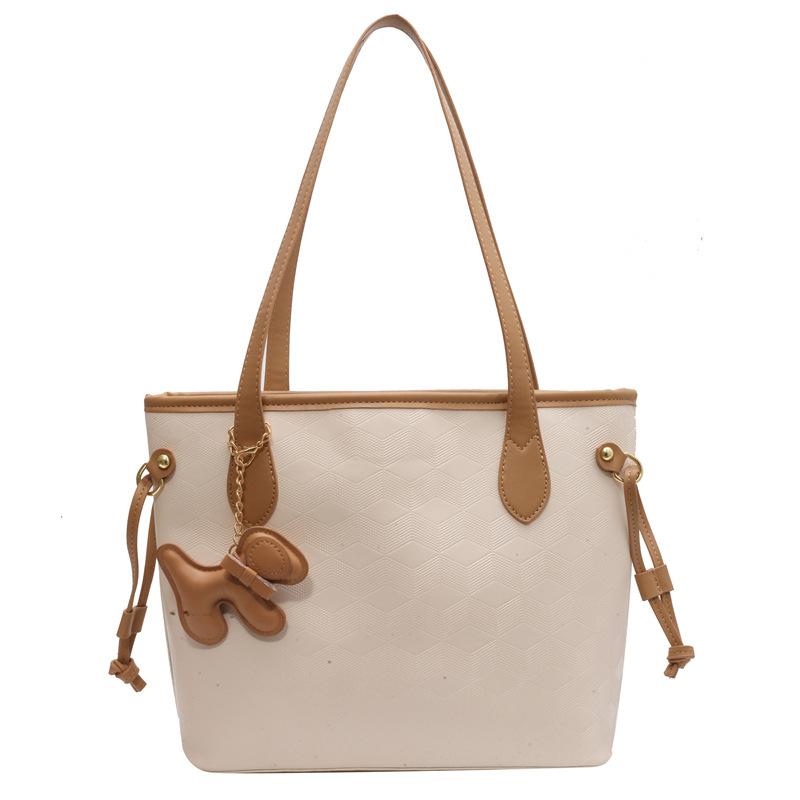 

Large-capacity commuter shoulder bag, high-end tote bag, women s 2025 new fashion versatile casual handbag No pendant