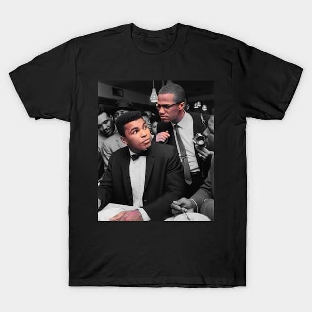 Malcom X & Muhammad Ali T-Shirt Unisex T-Shirt S
