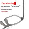 Ultra-light Anti-blue Light Myopia Glasses with Rubber Titanium Frame