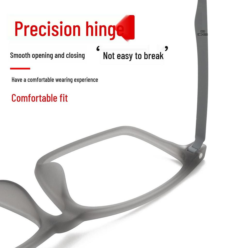 Ultra-light Anti-blue Light Myopia Glasses with Rubber Titanium Frame