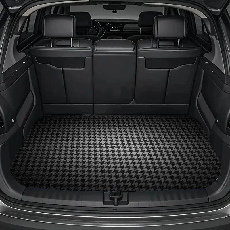 3DTEMU Crystal Velvet Car Mats - Dirt & Wear-Resistant, Dustproof Trunk Storage Mat Sticker.