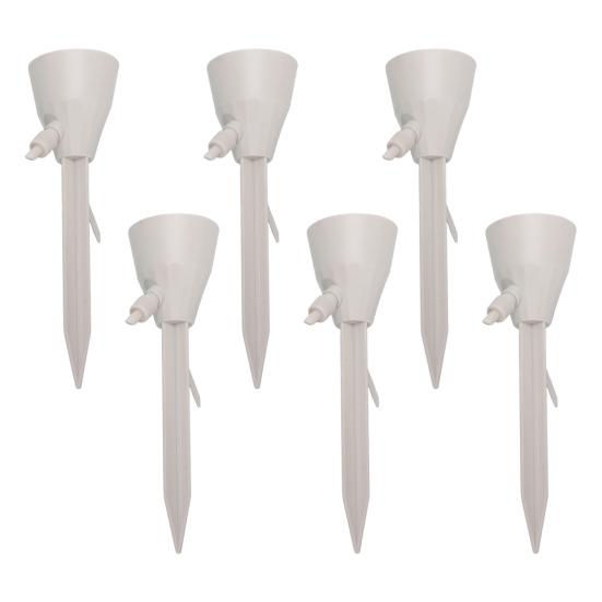 1/3/6Pcs Self Watering Spike Automatic Drip Irrigation System Adjustable Water Speed Plant Water Dispenser