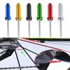 50Pcs Aluminum Alloy Bicycle Cable End Caps Bike Wire End Caps Brake Derailleur Shifter Cable Tips Crimps MTB Bike Accessories