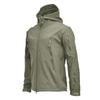 Military Shark Skin Soft Shell Jackets Men Tactical Windproof Waterproof Jacket Men Army Combat Jackets Mens Hooded Bomber Coats